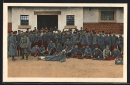 AK Gefangene Franzosen  - Weltkrieg 1914-18