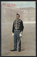 AK Armée Belge, 2eme Régiment Des Lanciers, Tenue De Sortie, Belgischer Soldat  - Sonstige & Ohne Zuordnung