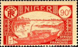 Niger Poste N** Yv:44A Mi:45 Embarcation Sur Le Niger (Petit Pt De Rouille) - Nuovi