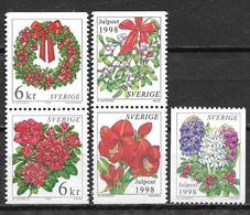 Suède 1998 2066/2070 Neufs Noël - Unused Stamps