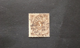 ALLEMAGNE DEUTSCHLAND GERMANIA GERMANY III REICH 1889 -1900 Value Stamp & Imperial Eagle - Used Stamps