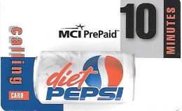 USA: Prepaid MCI - Pepsi Cola Diet - Altri & Non Classificati