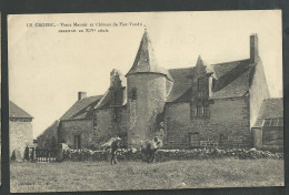 Loire Atlantique , Le Croisic , Vieux Manoir Et Château De Fier Vandu - Le Croisic