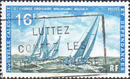 Nle-Calédonie Poste Obl Yv: 373 Mi:500 3.Course Croisière Whangarei Nouméa (Belle Obl.mécanique) (Thème) - Vela