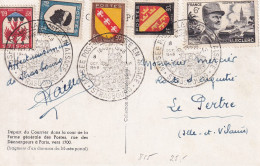 STRASBURG 1948 - Covers & Documents
