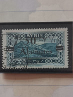D14 - TIMBRE OBLITÉRÉ ALAOUITES,  MANDAT FRANÇAIS,  N °45 - ANNÉE 1926/28 - " TIMBRE DE SYRIE : KALAT YAMOUN". - Used Stamps