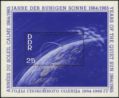 Block 20 Jahr Der Ruhigen Sonne 25 Pfennig, Postfrisch ** - Ongebruikt