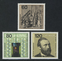 1215-1217 Einzelmarken Aus Block 19 Weltpostkongreß Hamburg 1984, Satz ** - Neufs