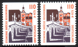 2140 SWK Regensburg - C/D-Paar Aus MH 42, Postfrisch - Unused Stamps