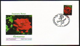 2675 Gartenrose, Aus Rolle, FDC EV-O Bonn 12.6.08 - Briefe U. Dokumente