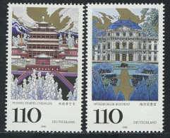 2007-2008 Weltkulturerbe Würzburg Und Chengde 1998, Satz ** - Unused Stamps