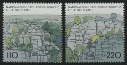 1997-1998 Einzelmarken Aus Block 44 Sächsische Schweiz, 2 Werte, Satz ** - Unused Stamps