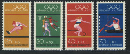 734-737 Einzelmarken Aus Block 8 Olympiade - Sportarten, Satz ** - Unused Stamps