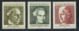 596-598 Einzelmarken Aus Block 5 Frauenwahlrecht, Satz ** - Unused Stamps