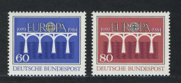 1210-1211 Europa Brücken 1984, Satz Postfrisch ** - Neufs