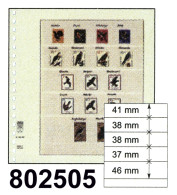 LINDNER-T-Blanko-Blätter Nr. 802 505 - 10er-Packung - Vírgenes