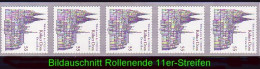 2330 Kölner Dom Sk, 11er-Streifen Rollenende, Postfrisch ** - Roller Precancels