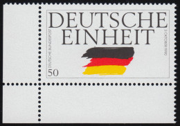 1477 Deutsche Einheit 50 Pf ** Ecke U.l. - Neufs