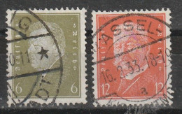 1932 - REICH   Mi No  465/466 - Used Stamps