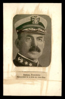 GUERRE 14/18 - PORTRAIT DE L'AMIRAL AMERICAIN FLECHTER (1885-1973) - FORMAT 13.8 X 8.8 CM - Historical Documents