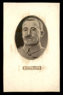 GUERRE 14/18 - PORTRAIT DU GENERAL ROBERT-GEORGES NIVELLE (1856-1924) - FORMAT 13.8 X 8.8 CM - Historical Documents