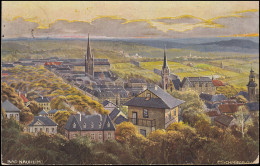 Künstler-AK Taunus Nr. 1 Gemälde Von Pedro Schmiegelow: Bad Nauheim, 29.6.1917   - Ohne Zuordnung