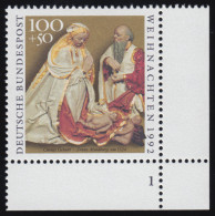 1640 Weihnachten 100+50 Pf ** FN1 - Unused Stamps