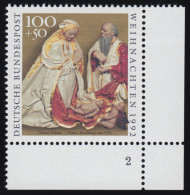 1640 Weihnachten 100+50 Pf ** FN2 - Neufs