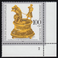 1634 Wofa Figurenuhr 100+50 Pf  ** FN2 - Unused Stamps