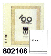 LINDNER-T-Blanko - Einzelblatt 802 108 - Blank Pages