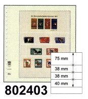 LINDNER-T-Blanko - Einzelblatt 802 403 - Blankoblätter