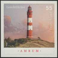 2683 Leuchtturm Amrum, Selbstklebend NEUTRALE Folie, 10 Einzelmarken, Alle ** - Neufs