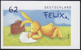 3142 Post Von Felix, Selbstklebend NEUTRALE Folie, 10 Einzelmarken, Alle ** - Unused Stamps