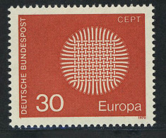 621 Europa 30 Pf Sonnensymbol ** - Ongebruikt