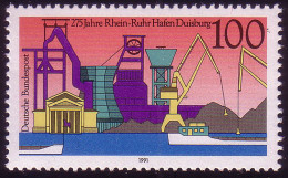 1558 Rhein-Ruhr-Hafen ** - Ungebraucht