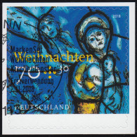 3422 Weihnachten Kirchenfenster, Selbstklebend Auf Neutraler Folie, O - Used Stamps