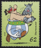 3177 Obelix 62 Cent Aus Block 80 Asterix - Dorfalltag ** - Neufs