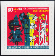 3526 Der Wolf Und Die Sieben Geißlein, Selbstklebend Aus MH 118, ** - Unused Stamps