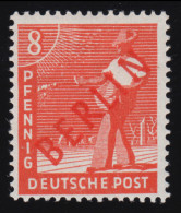 23 Rotaufdruck 8 Pf, ** Postfrisch - Unused Stamps