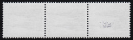 2306R Doppelnominale SWK 440/2,25 - 3er-Streifen Mit Verquetschter Nummer **/MNH - Rollenmarken