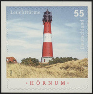 2682 Leuchtturm Hörnum, Selbstklebend NEUTRALE Folie, Set Zu 10 Stück, Alle ** - Nuevos