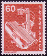 990 Industrie Und Technik 60 Pf Röntgengerät, ALTE Fluo, Postfrisch ** - Unused Stamps