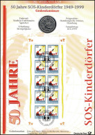 2062 SOS-Kinderdorf - Numisblatt 2/99 - Coin Envelopes