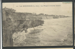 Loire Atlantique , La Bernerie , La Plage A Marée Haute - La Bernerie-en-Retz