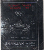 Olympische Spelen 1972 , Sharjah - Zegel ( Zilver ) Postfris - Sommer 1972: München