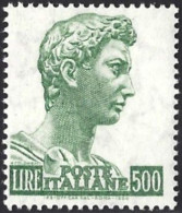 1969 Italia 1107A San Giorgio £ 500 Mnh** - 1961-70: Mint/hinged