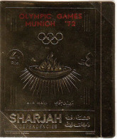 Olympische Spelen 1972 , Sharjah - Zegel ( Goud  ) Postfris - Ete 1972: Munich