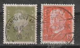 1932 - REICH   Mi No  465/466 - Used Stamps