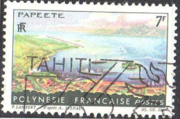 Polynésie Poste Obl Yv: 32 Mi:40 Papeete (Belle Obl.mécanique) - Usados