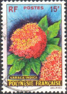 Polynésie Poste Obl Yv: 15 Mi:20 Saracea Indica (Beau Cachet Rond) - Used Stamps